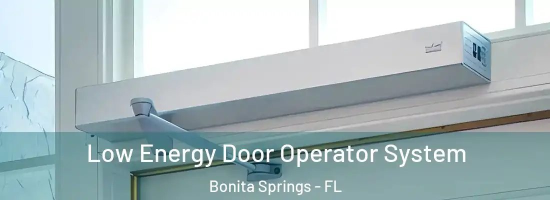 Low Energy Door Operator System Bonita Springs - FL